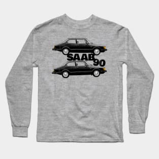 Saab 90 Retro Design Long Sleeve T-Shirt